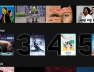Capture d'écran de la page d'accueil Netflix