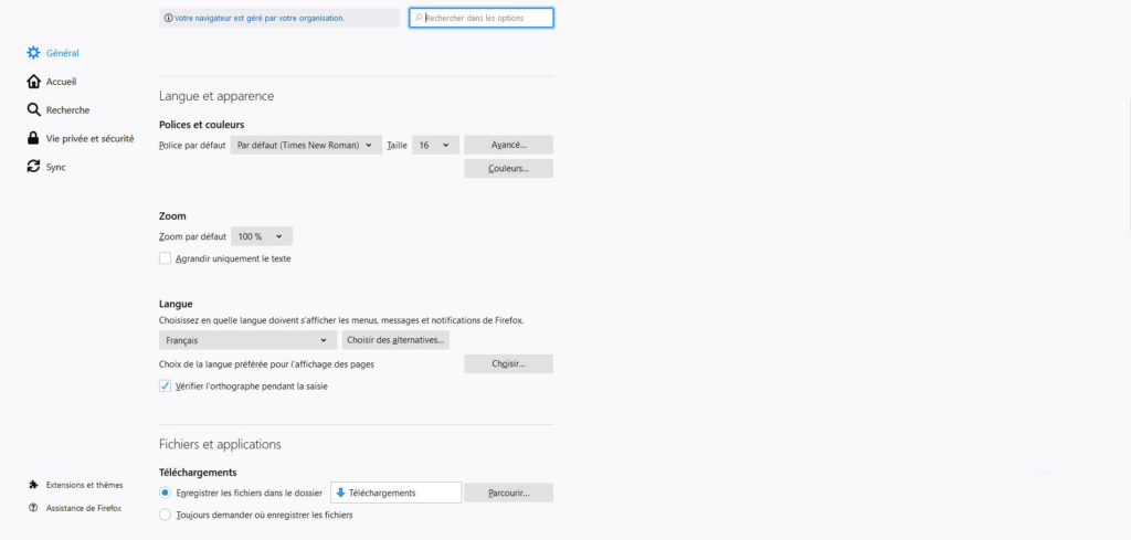 Firefox accessibilité zoom Firefox accessibilité zoom