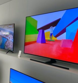 TV Samsung QLED 2020 // Source : Maxime Claudel pour Numerama TV Samsung QLED 2020 // Source : Maxime Claudel pour Numerama