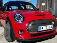 Avant de la Mini Cooper SE // Source : Maxime Claudel pour Numerama