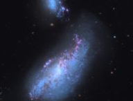 La galaxie NGC 4490. // Source : Wikimedia/CC/Jschulman555 (photo recadrée)