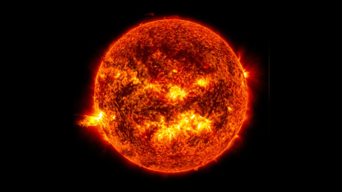 Le Soleil. // Source : Flickr/CC/NASA/Goddard/SDO (photo recadrée) Le Soleil. // Source : Flickr/CC/NASA/Goddard/SDO (photo recadrée)