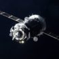 Un vaisseau spatial Soyouz à la manoeuvre. // Source : NASA Johnson Un vaisseau spatial Soyouz à la manoeuvre. // Source : NASA Johnson