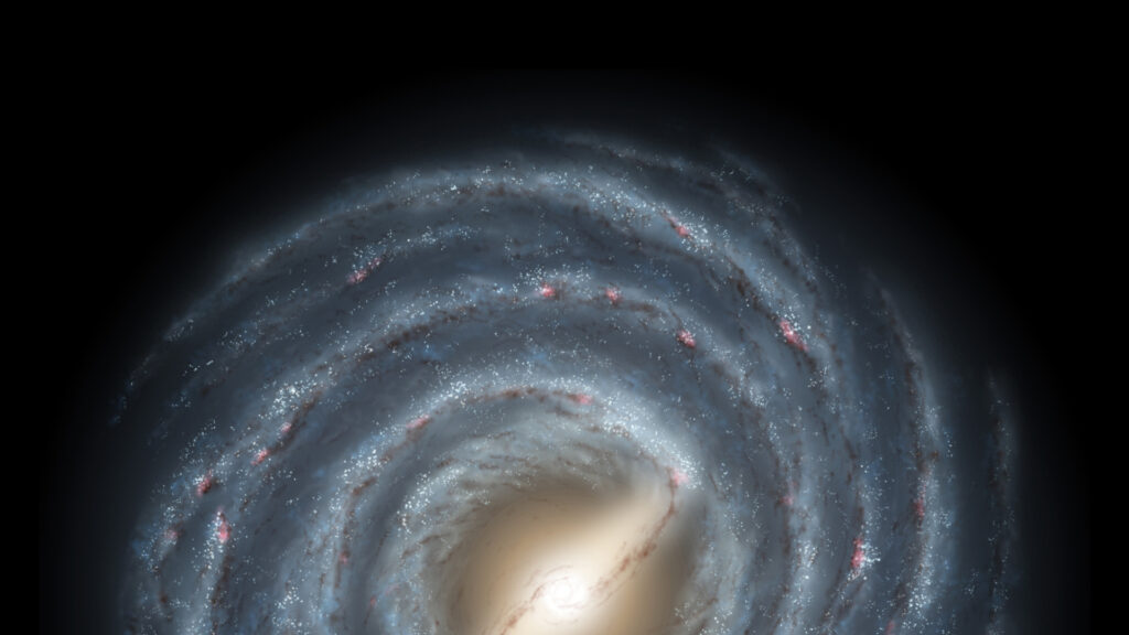 La Voie lactée. // Source : Wikimedia/NASA/JPL (photo recadrée) La Voie lactée. // Source : Wikimedia/NASA/JPL (photo recadrée)