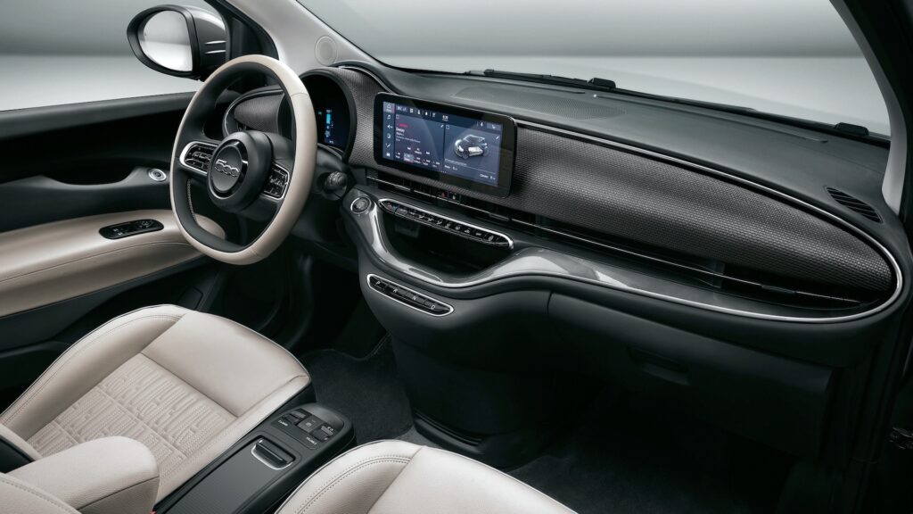 Fiat 500 électrique // Source : Fiat Fiat 500 électrique // Source : Fiat