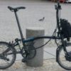 Le vélo électrique Brompton Electric // Source : Louise Audry pour Numerama