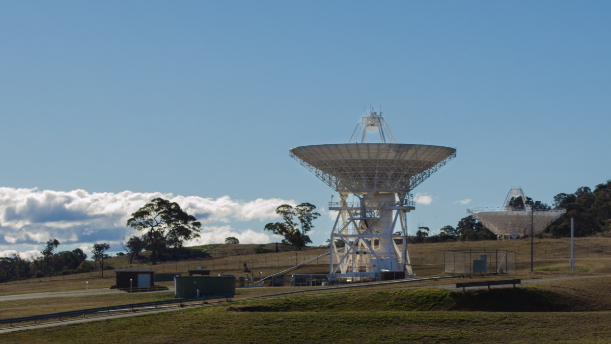Le Canberra Deep Space Communication Complex (CDSCC). // Source : Simon Yeo Le Canberra Deep Space Communication Complex (CDSCC). // Source : Simon Yeo