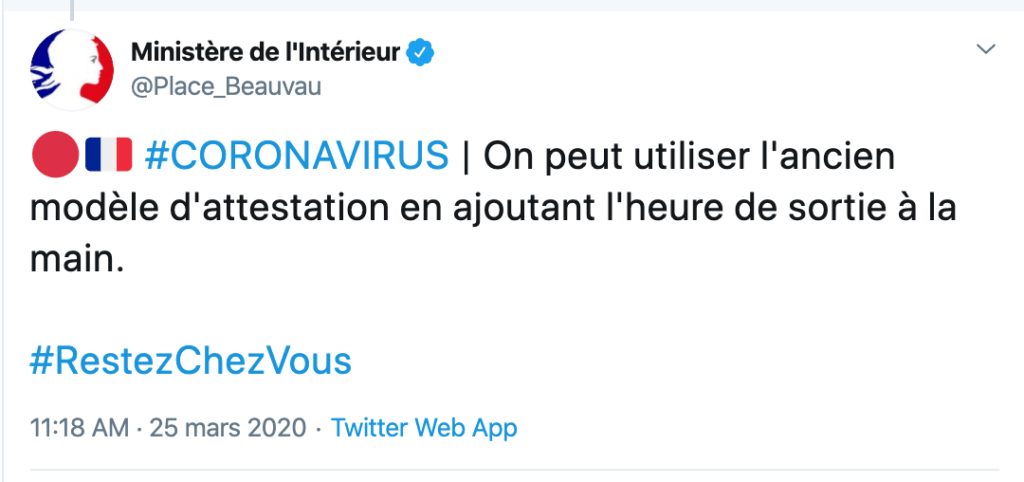Twitter/Ministère de l'Intérieur Twitter/Ministère de l'Intérieur
