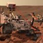 Vue d'artiste de Curiosity sur Mars. // Source : Flickr/CC/NASA/JPL-Caltech (photo recadrée) Vue d'artiste de Curiosity sur Mars. // Source : Flickr/CC/NASA/JPL-Caltech (photo recadrée)