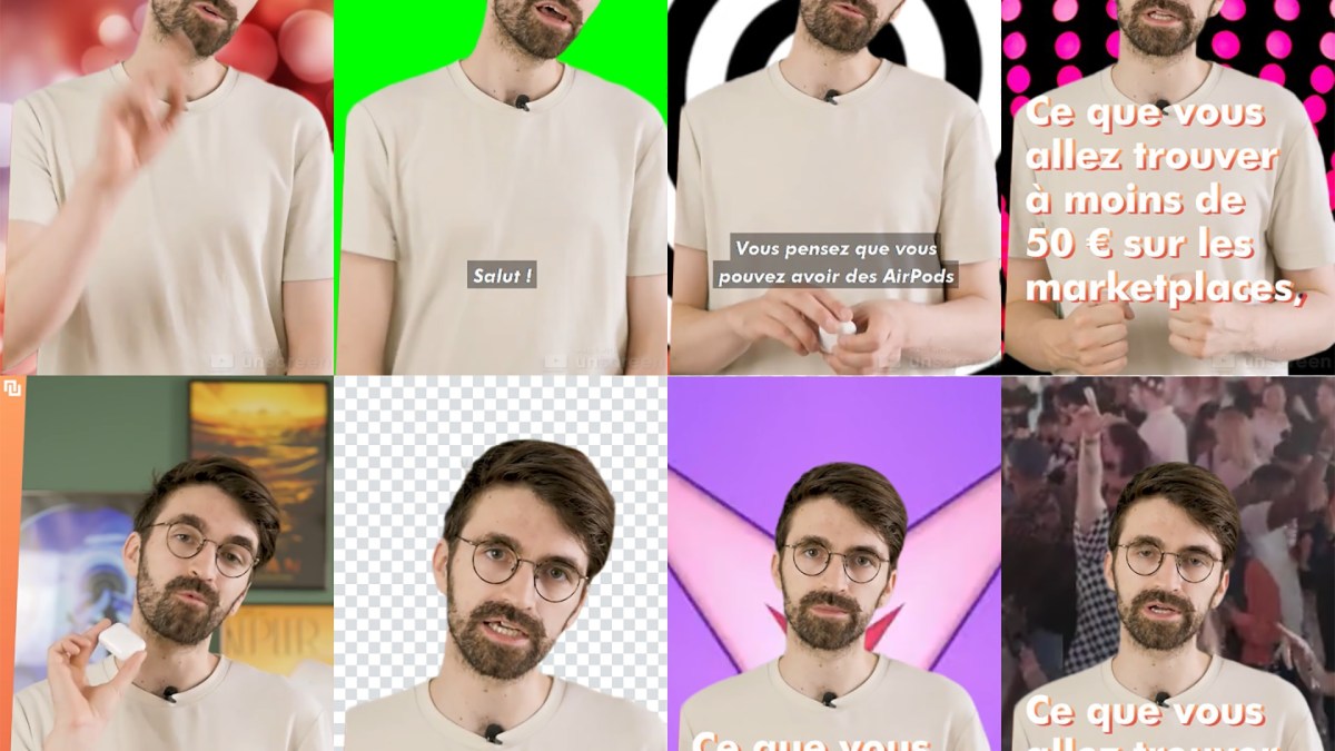 detourage unscreen Une detourage unscreen Une
