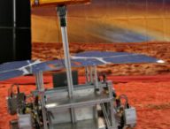 Un prototype du rover de la mission ExoMars. // Source : Wikimedia/CC/ Mike Peel (photo recadrée)