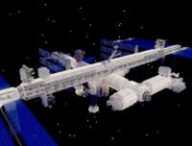 L'ISS dans Minecraft // Source : Microsoft L'ISS dans Minecraft // Source : Microsoft