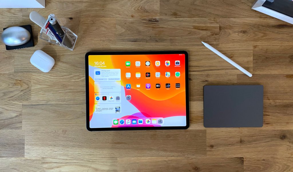 L'iPad Pro de 2020 // Source : Julien Cadot pour Numerama L'iPad Pro de 2020 // Source : Julien Cadot pour Numerama