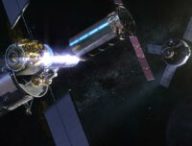 Vue d'artiste du Lunar Gateway. // Source : NASA