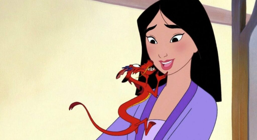 Le dessin animé Mulan // Source : Disney Le dessin animé Mulan // Source : Disney