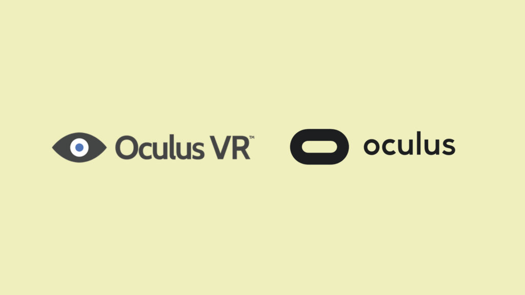 À gauche, le logo d'Oculus entre 2012 et 2015. À droite, le logo depuis 2015. // Source : Wikimedia/CC/Oculus VR, Inc. (montage Numerama) À gauche, le logo d'Oculus entre 2012 et 2015. À droite, le logo depuis 2015. // Source : Wikimedia/CC/Oculus VR, Inc. (montage Numerama)