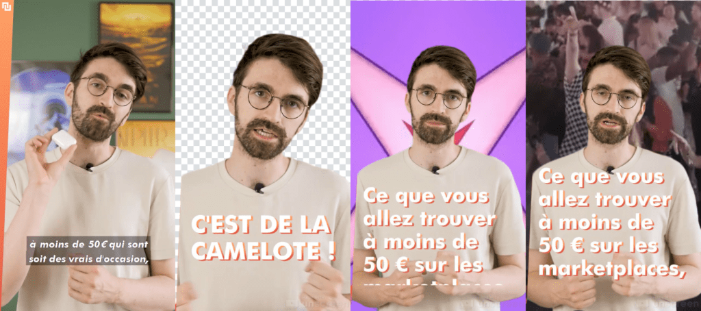 Unscreen détourage vidéo Unscreen détourage vidéo
