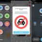 Waze confinement police