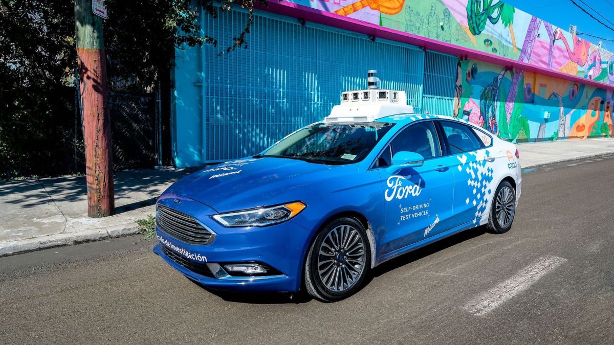 Voiture autonome Ford // Source : Ford Voiture autonome Ford // Source : Ford