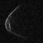 L'astéroïde 1998 OR2 vu par l'observatoire d'Arecibo. // Source : Arecibo Observatory/Nasa/NSF (image recadrée) L'astéroïde 1998 OR2 vu par l'observatoire d'Arecibo. // Source : Arecibo Observatory/Nasa/NSF (image recadrée)