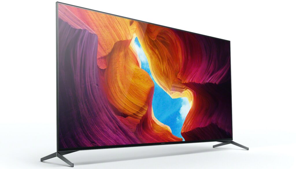 Téléviseur Sony XH95 (profil droit) // Source : Sony Téléviseur Sony XH95 (profil droit) // Source : Sony