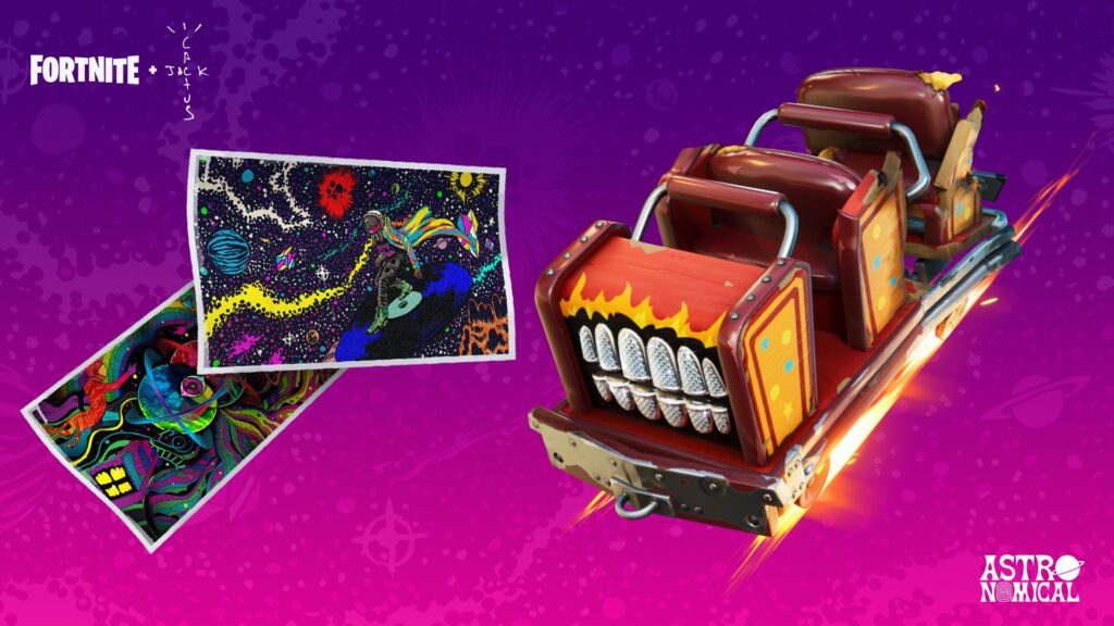 Travis Scott dans Fortnite // Source : Epic Games