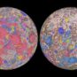 Une carte très précise de la surface de la Lune. // Source : NASA/GSFC/USGS (photo recadrée) Une carte très précise de la surface de la Lune. // Source : NASA/GSFC/USGS (photo recadrée)
