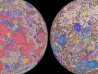 Une carte très précise de la surface de la Lune. // Source : NASA/GSFC/USGS (photo recadrée)