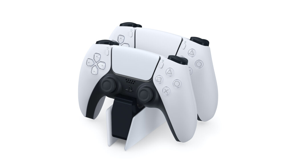 Station de recharge DualSense pour la PS5 // Source : Sony Station de recharge DualSense pour la PS5 // Source : Sony