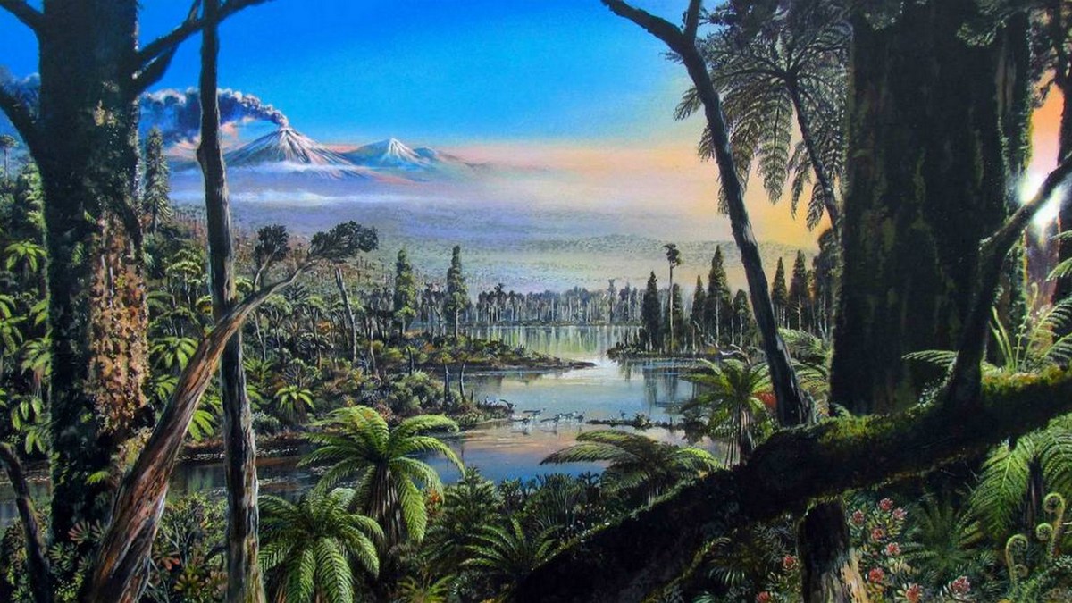 Vue d'artiste de cette forêt (Alfred-Wegener-Institut, James McKay, Creative Commons licence C-BY 4.0) Vue d'artiste de cette forêt (Alfred-Wegener-Institut, James McKay, Creative Commons licence C-BY 4.0)
