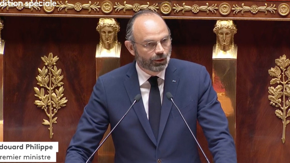 Edouard Philippe à l'AN le 28 avril. Edouard Philippe à l'AN le 28 avril.