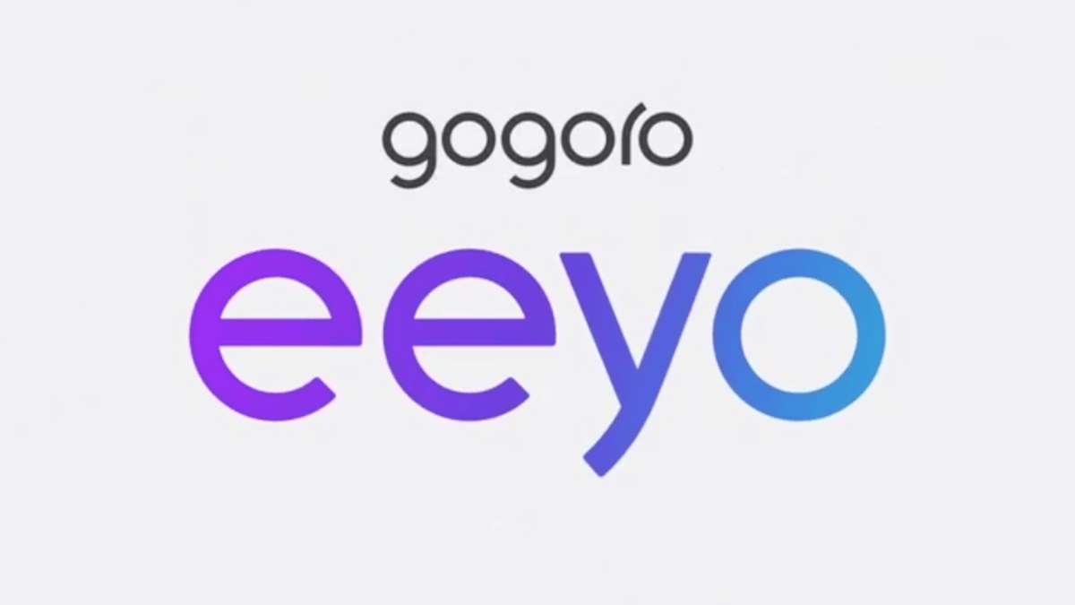Le logo du futur e-bike de Gogoro // Source : Twitter/eeyobike Le logo du futur e-bike de Gogoro // Source : Twitter/eeyobike