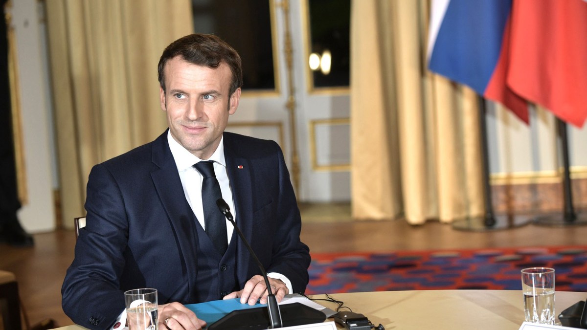 Emmanuel Macron. // Source : Kremlin Emmanuel Macron. // Source : Kremlin