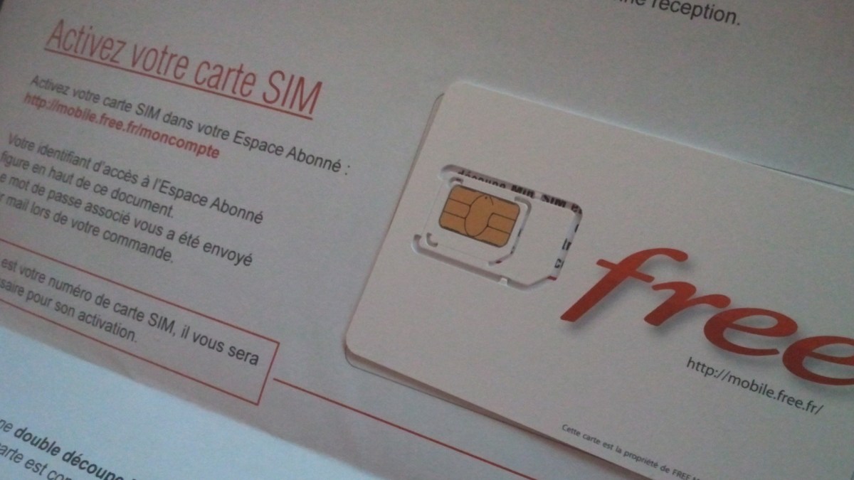 Une carte SIM Free. // Source : Flickr/CC/Guillaume Coqueblin (photo recadrée) Une carte SIM Free. // Source : Flickr/CC/Guillaume Coqueblin (photo recadrée)