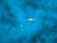 Le halo de la Voie lactée. // Source : Wikimedia/CC/NASA Goddard Space Flight Center (photo recadrée)