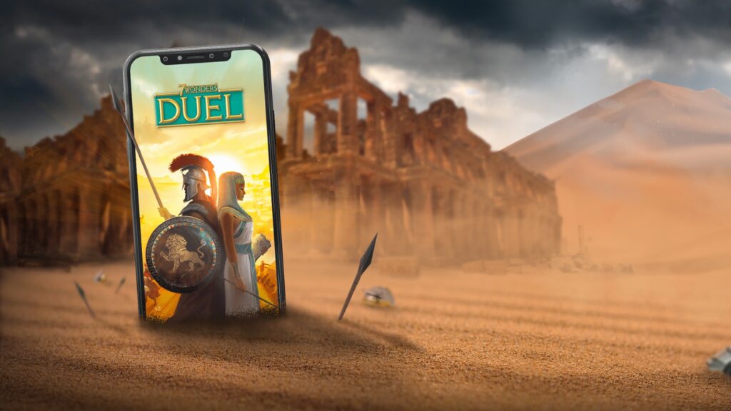 7 Wonders Duel existe aussi sur smartphone 7 Wonders Duel existe aussi sur smartphone