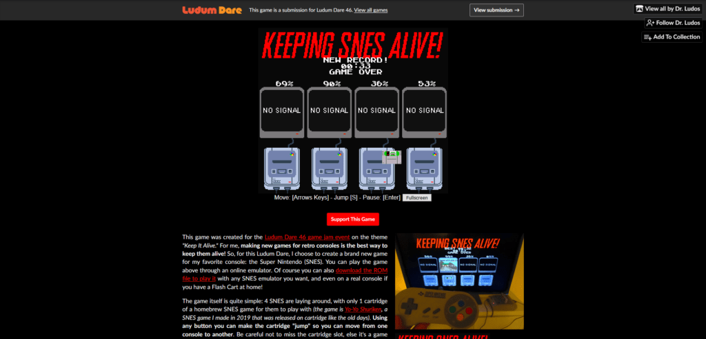 Keeping SNES Alive by Dr Ludos Keeping SNES Alive by Dr Ludos