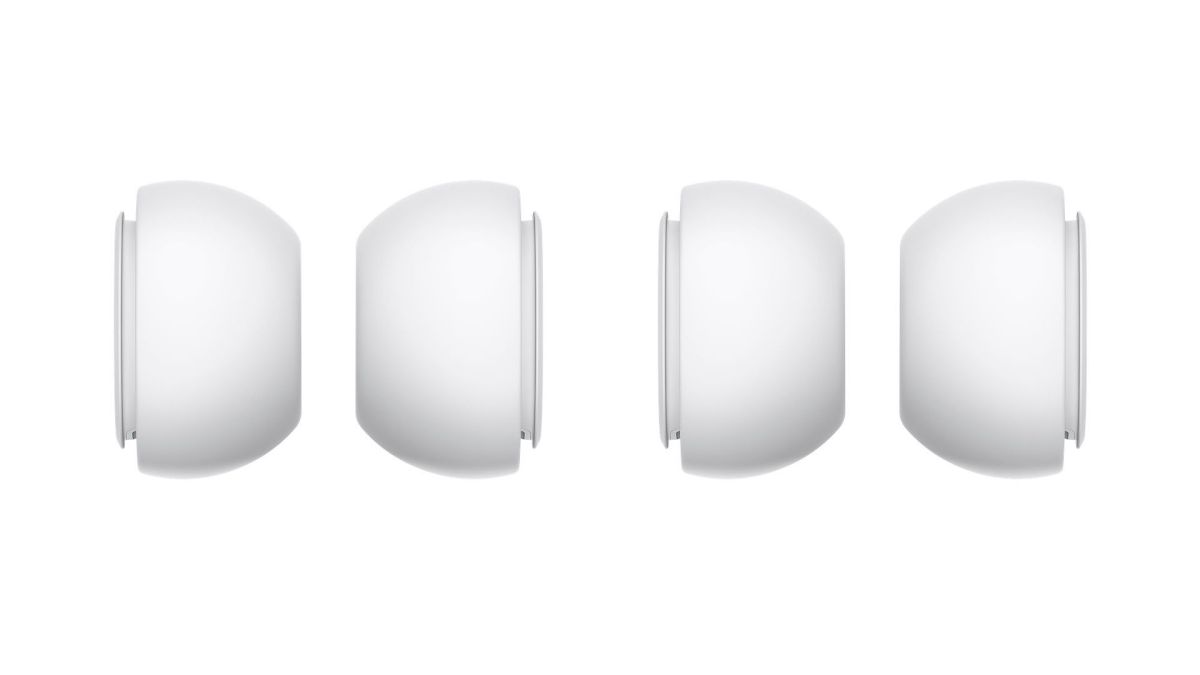 Embouts pour Apple AirPods Pro // Source : Apple Embouts pour Apple AirPods Pro // Source : Apple