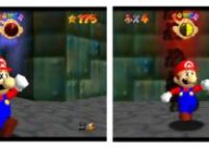 Bug de la fumée dans Super Mario 64  // Source : Twitter Ryan Bloom