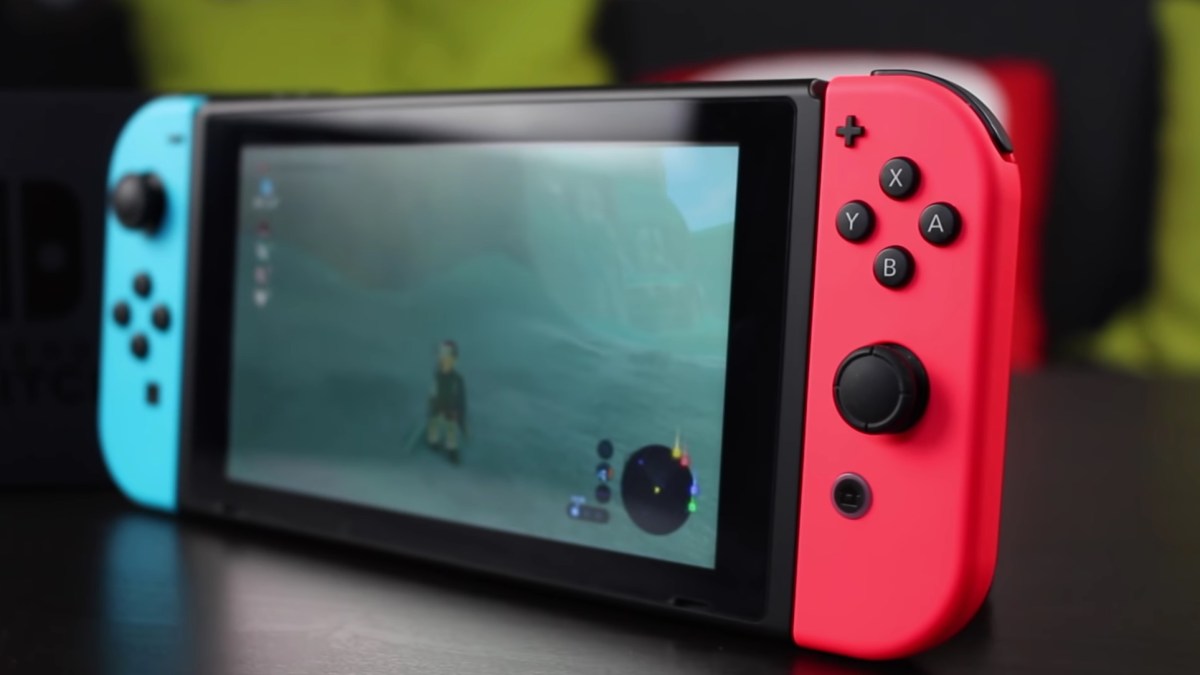 Une Nintendo Switch // Source : YouTube Une Nintendo Switch // Source : YouTube