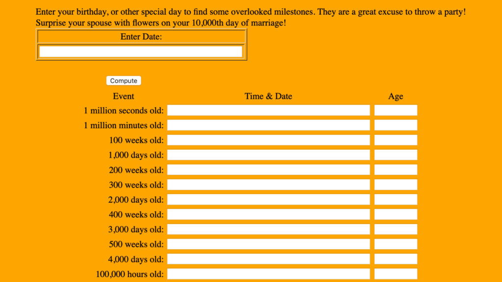 Il n'y a plus qu'à indiquer une date. // Source : Capture d'écran Orbitsimulator.com Il n'y a plus qu'à indiquer une date. // Source : Capture d'écran Orbitsimulator.com
