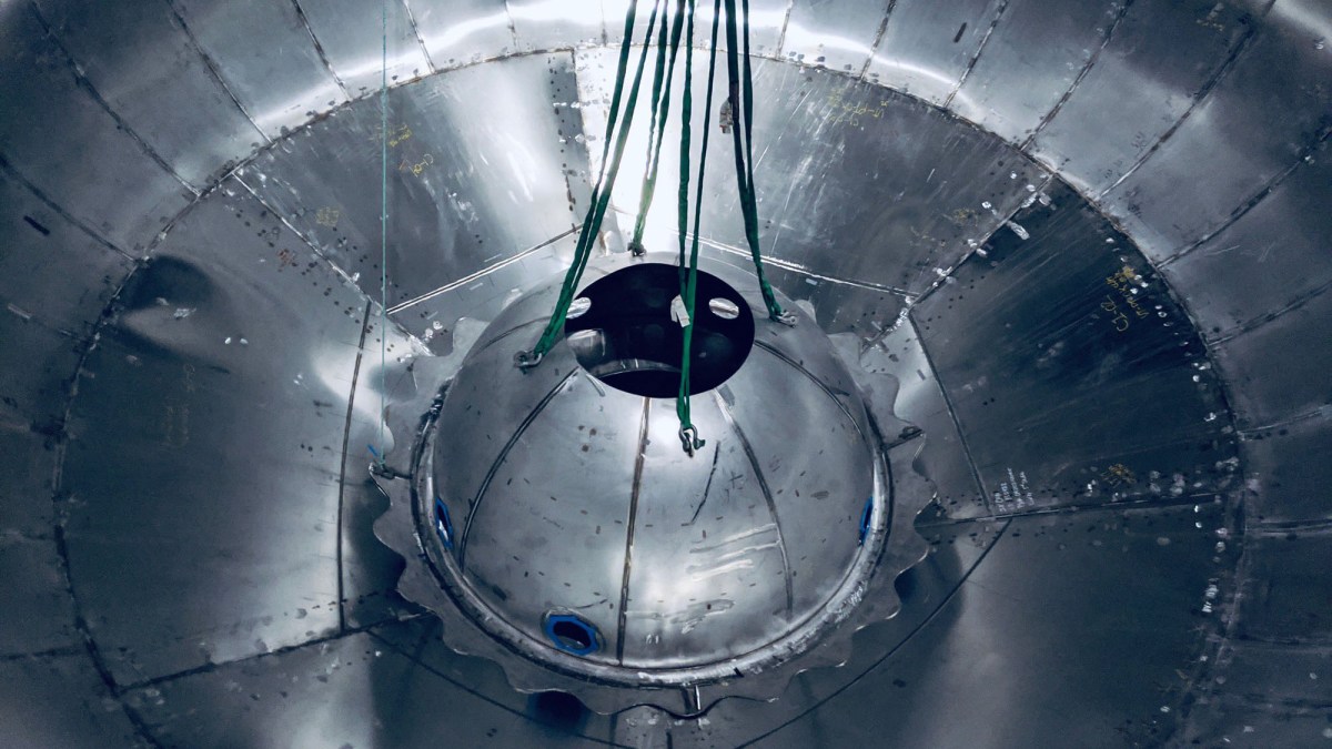 Elon Musk a partagé une photo montrant le réservoir du carburant de Starship. // Source : Elon Musk Elon Musk a partagé une photo montrant le réservoir du carburant de Starship. // Source : Elon Musk