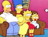 Capture d'écran des Simpson sur Disney+