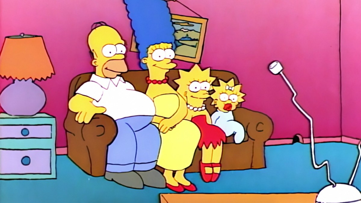Capture d'écran des Simpson sur Disney+ Capture d'écran des Simpson sur Disney+