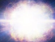 Vue d'artiste de la supernova SN2016aps. // Source : M. Weiss (photo recadrée) Vue d'artiste de la supernova SN2016aps. // Source : M. Weiss (photo recadrée)