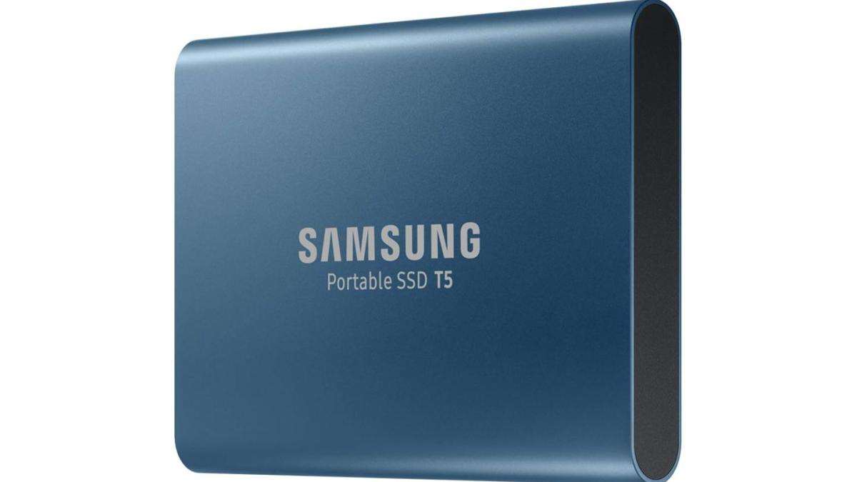 SSD Samsun T5 bleu num SSD Samsun T5 bleu num
