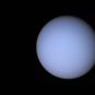 Uranus photographiée par Voyager 2. // Source : Wikimedia/CC/NASA (photo recadrée et modifiée) Uranus photographiée par Voyager 2. // Source : Wikimedia/CC/NASA (photo recadrée et modifiée)