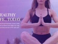 L'arnaque au colis Laposte renvoie vers... un site de yoga. // Source : Capture d'écran Numerama