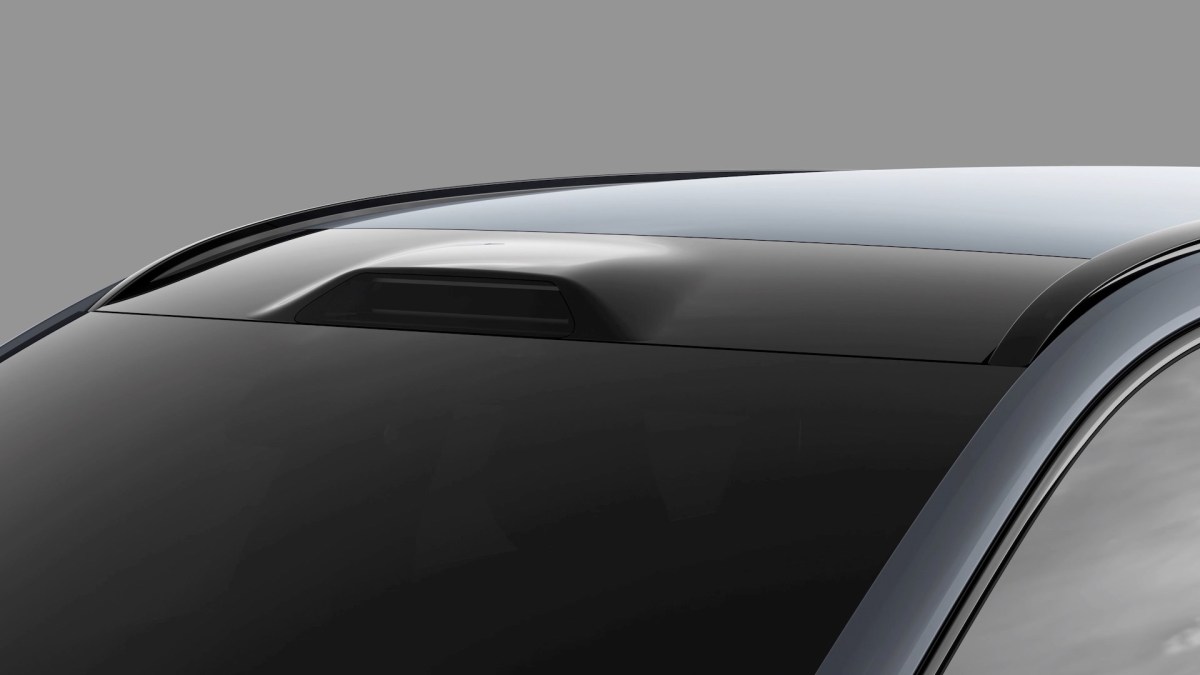 Volvo avec un LiDAR // Source : Volvo Volvo avec un LiDAR // Source : Volvo
