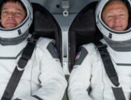 Bob Behnken et Doug Hurley. // Source : Flickr/CC/Nasa Kennedy (photo recadrée)